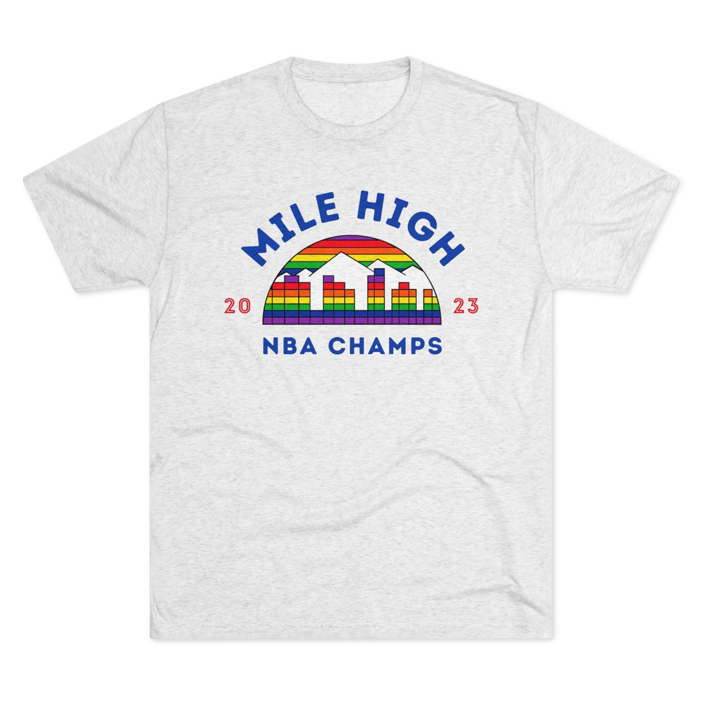 Mile High NBA Champs Tri-Blend Tee