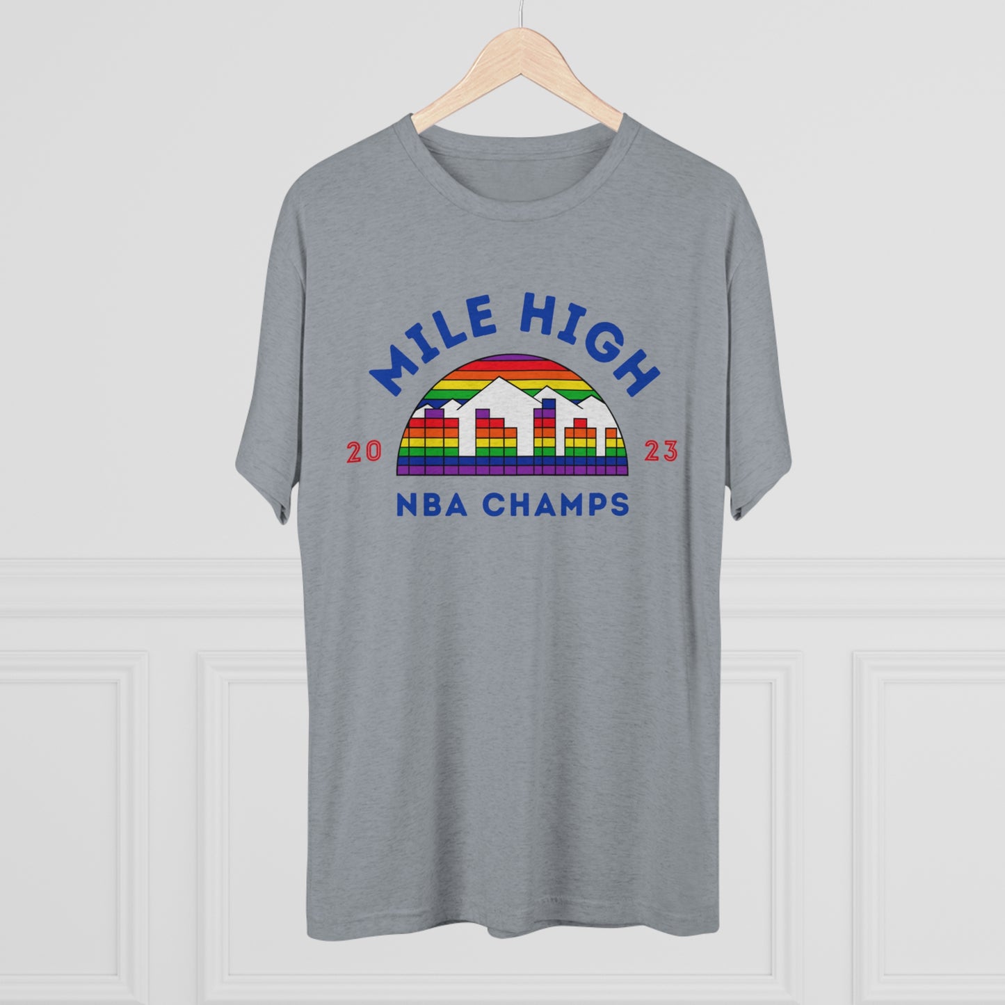 Mile High NBA Champs Tri-Blend Tee
