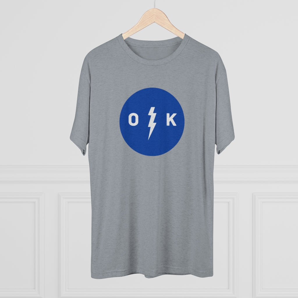 OKC Men's Tri-Blend Crew Tee