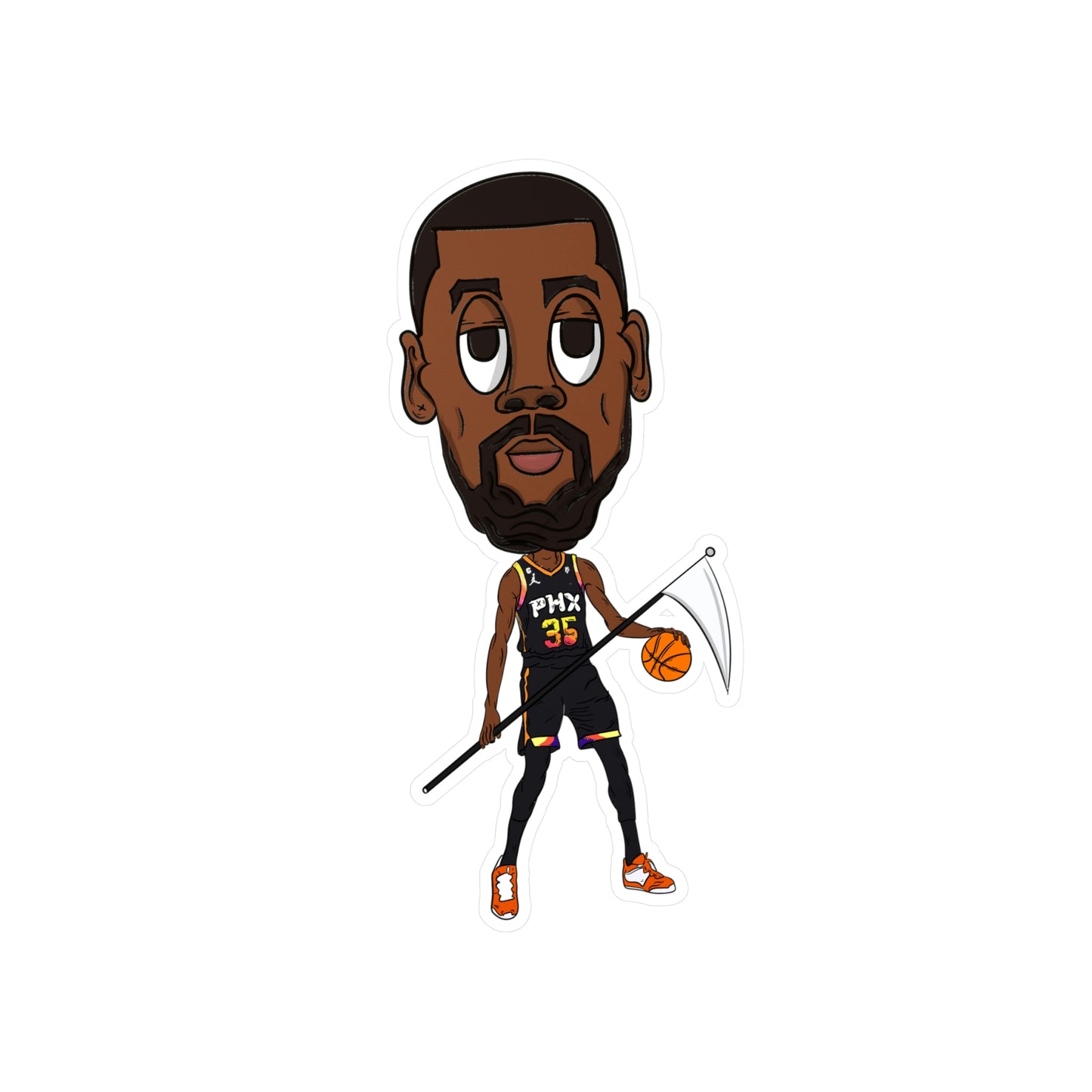 KD Slim Reaper Kiss-Cut Sticker