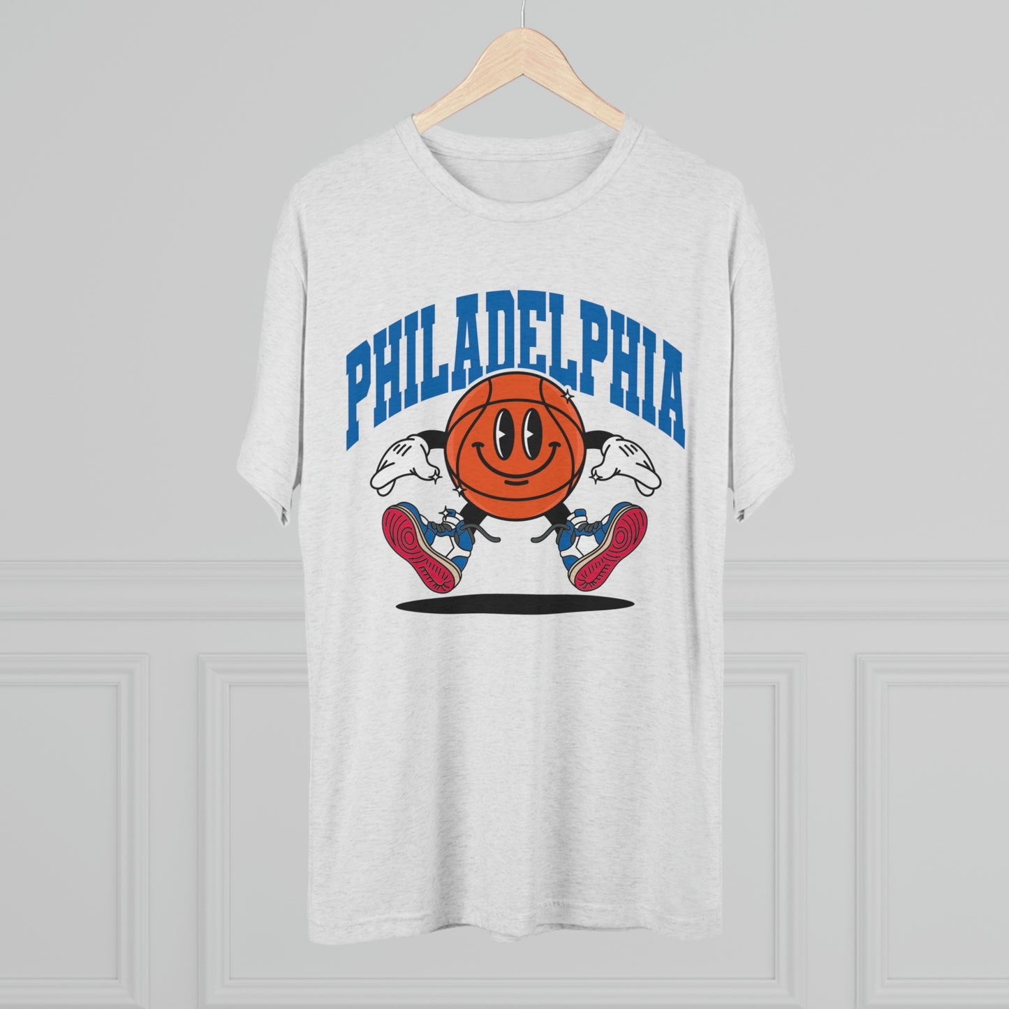 Philly Basketball Tri-Blend Tee