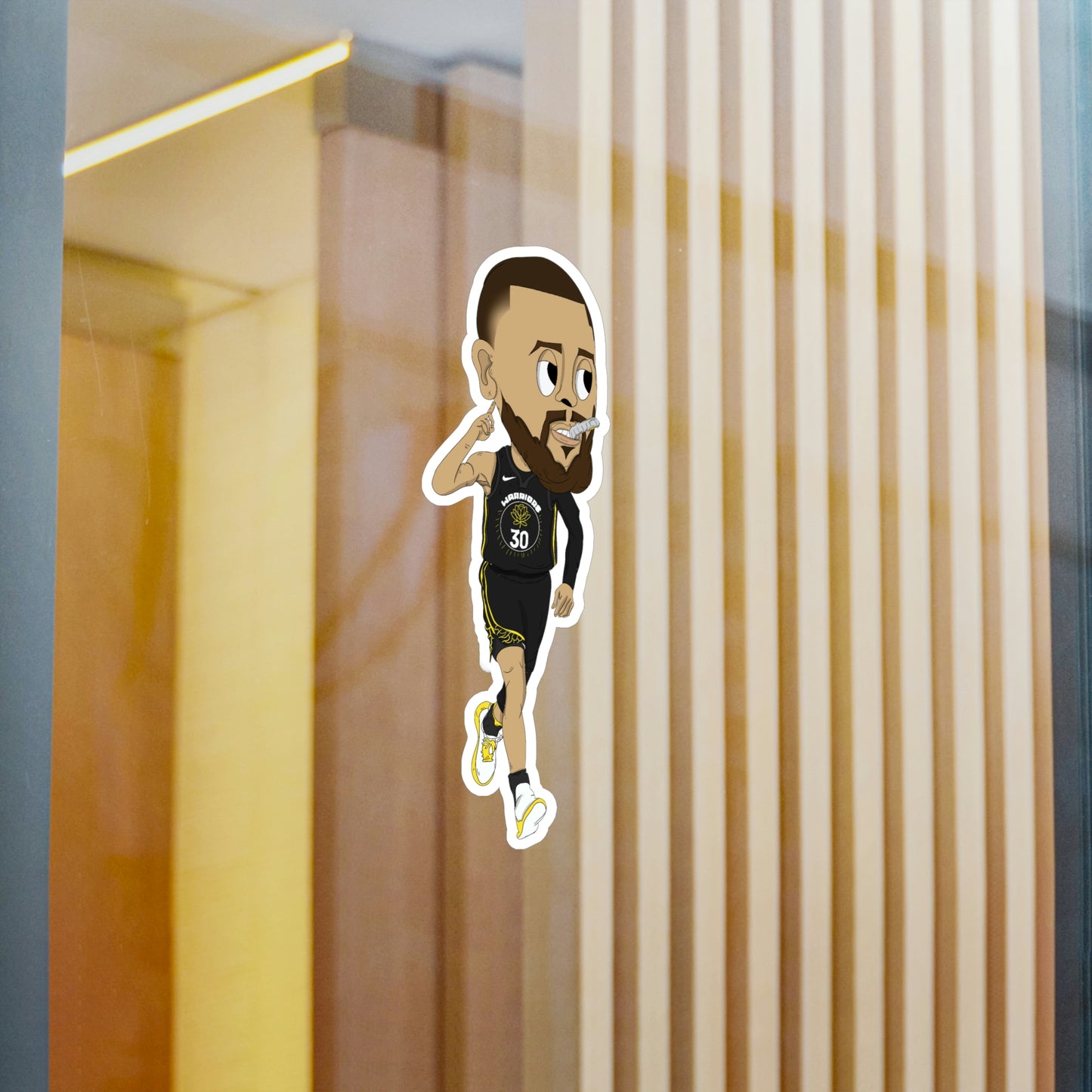 Steph Curry Kiss-Cut Sticker