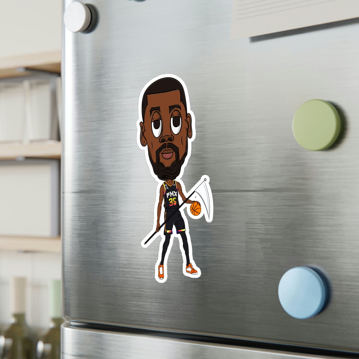 KD Slim Reaper Kiss-Cut Sticker
