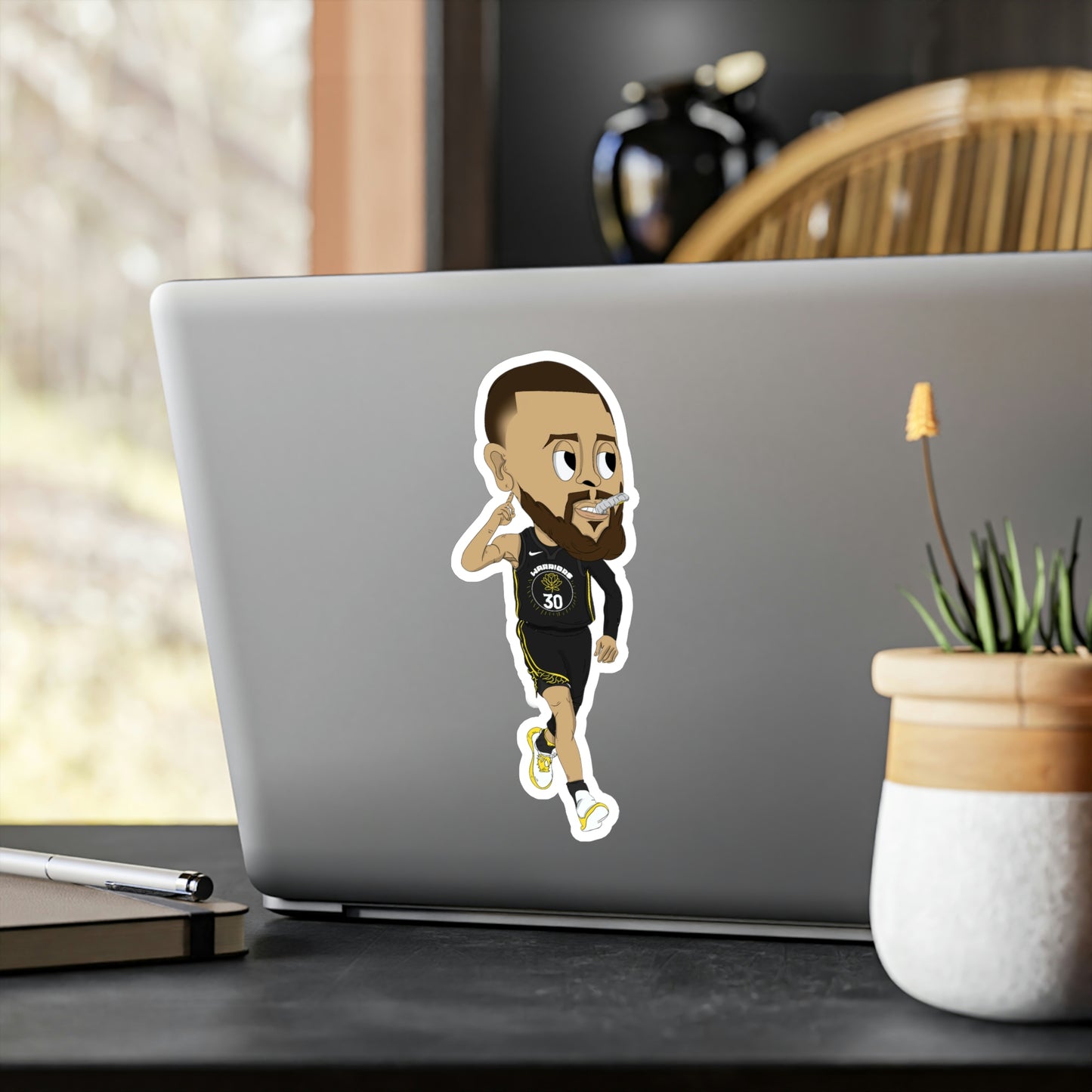 Steph Curry Kiss-Cut Sticker