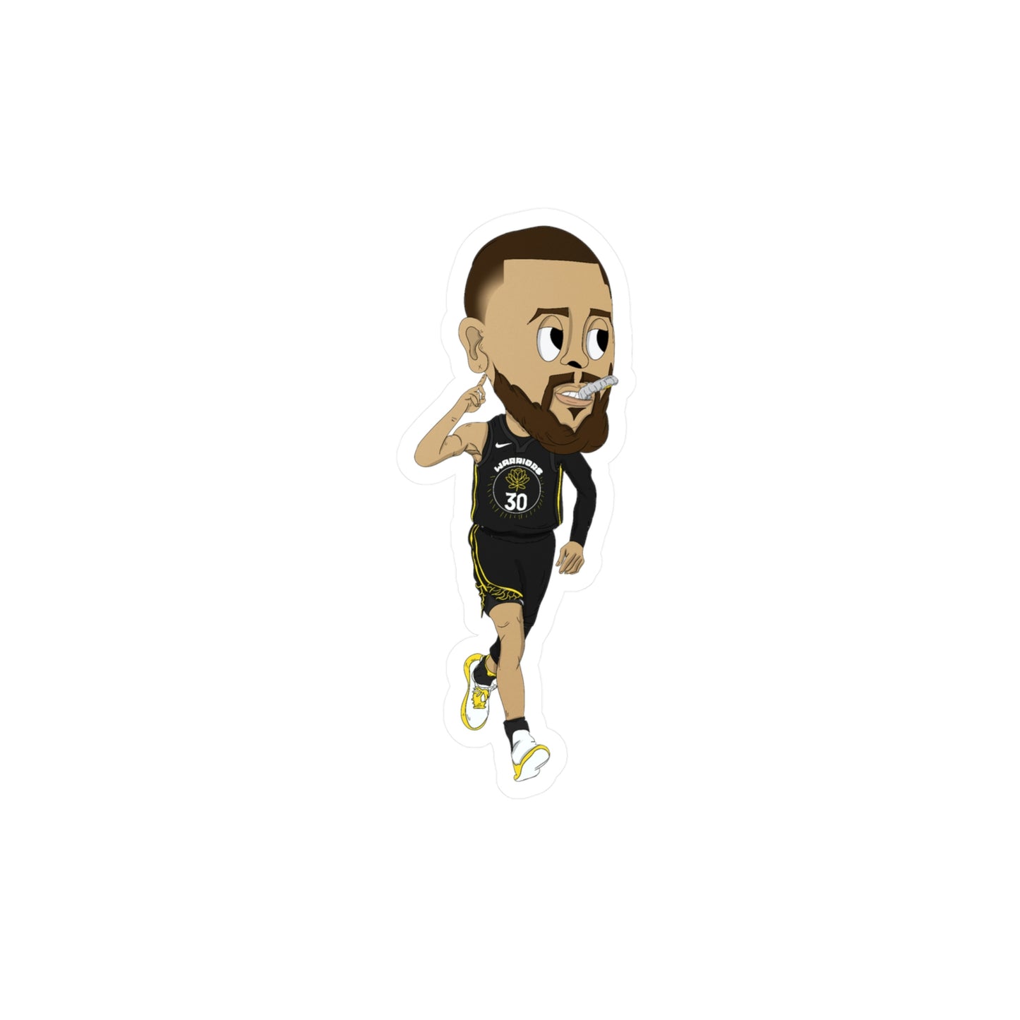 Steph Curry Kiss-Cut Sticker