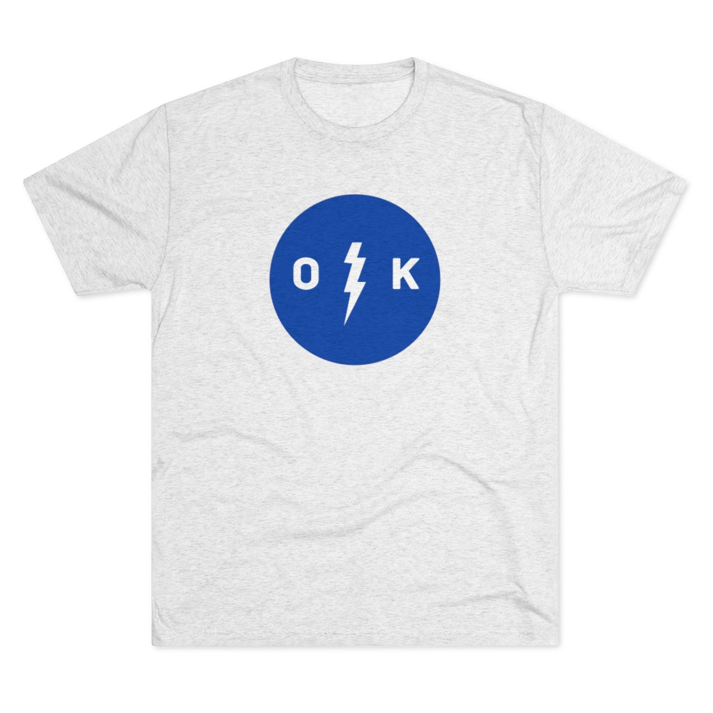 OKC Men's Tri-Blend Crew Tee