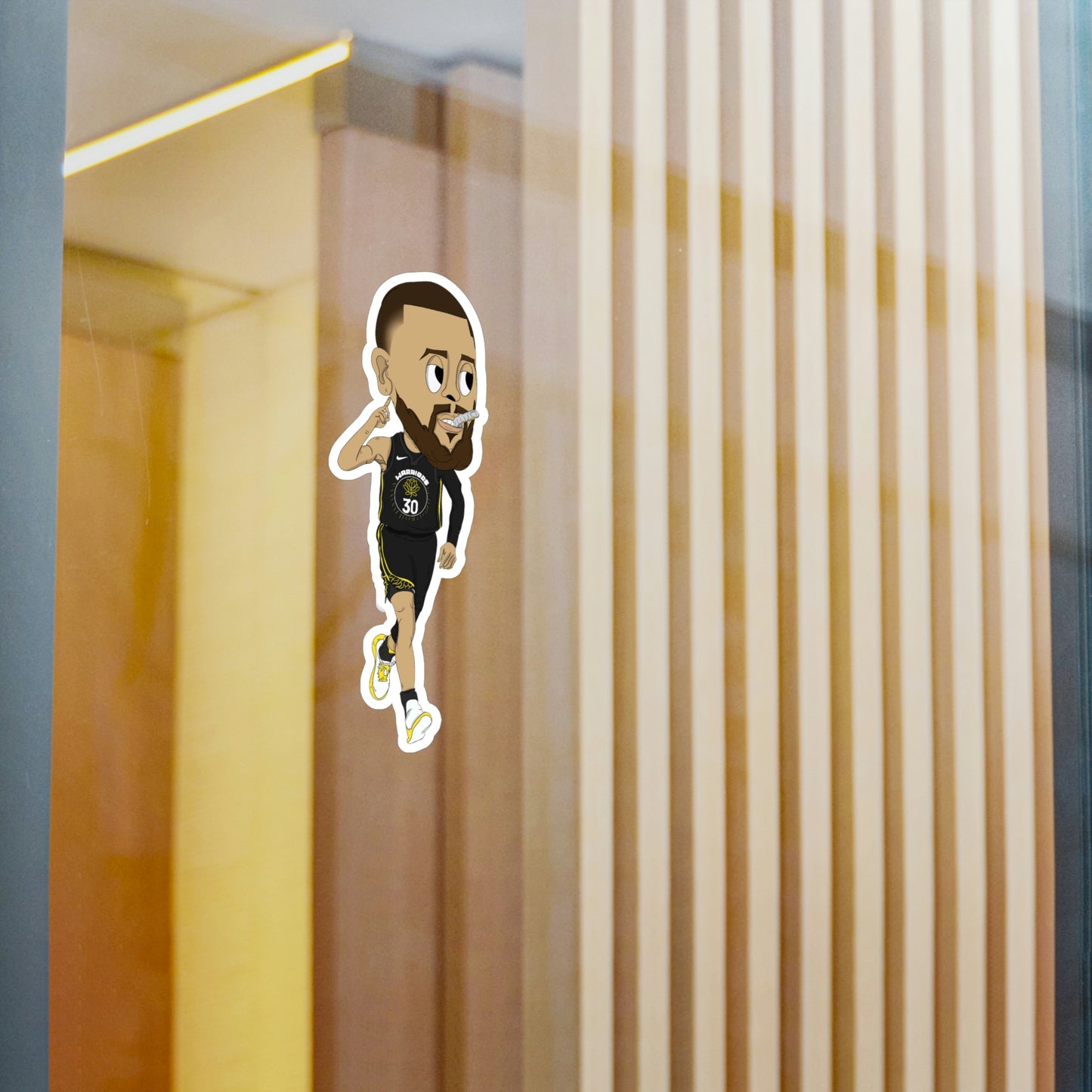 Steph Curry Kiss-Cut Sticker