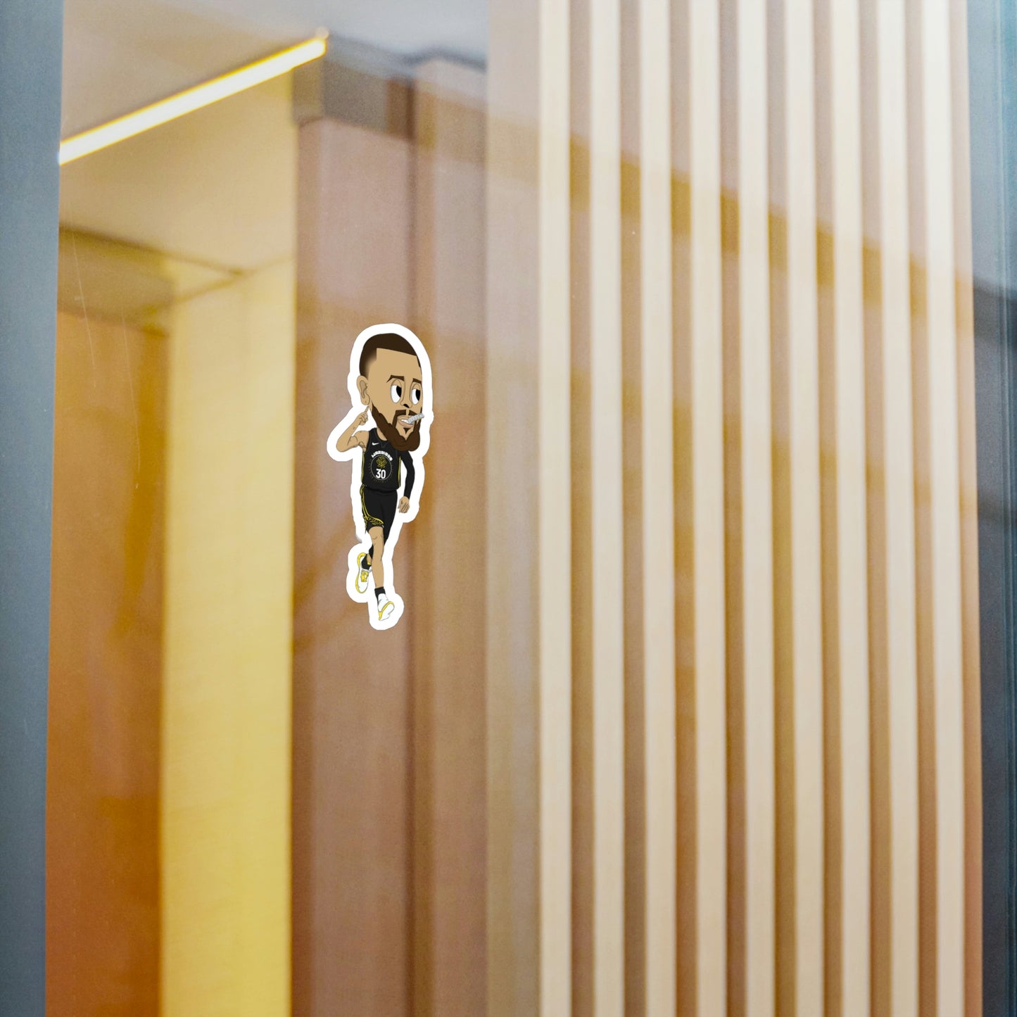 Steph Curry Kiss-Cut Sticker
