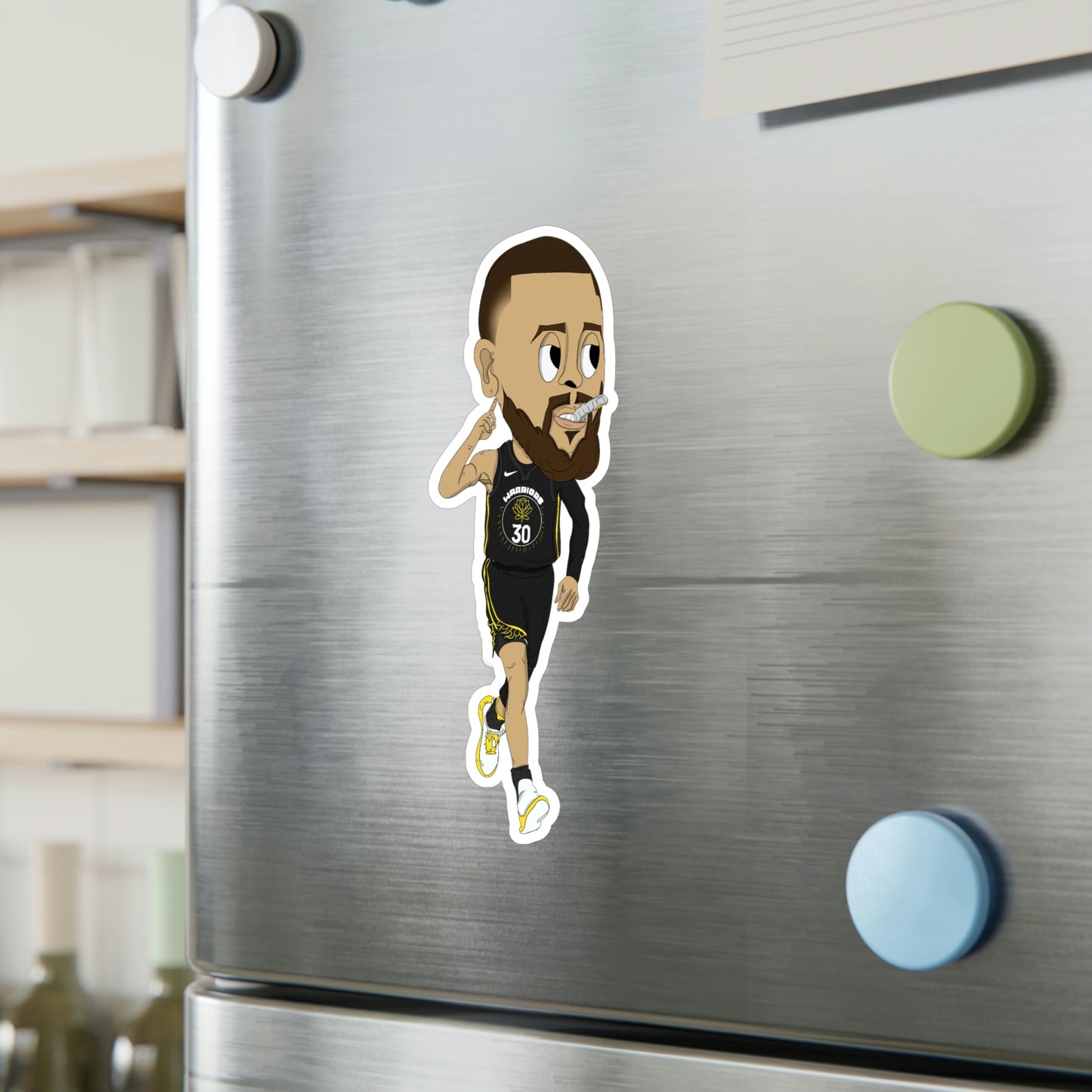 Steph Curry Kiss-Cut Sticker