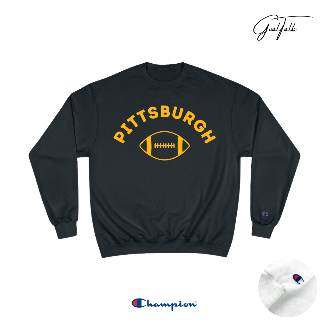 Printify Pittsburgh Champion Sweatshirt Black / XL