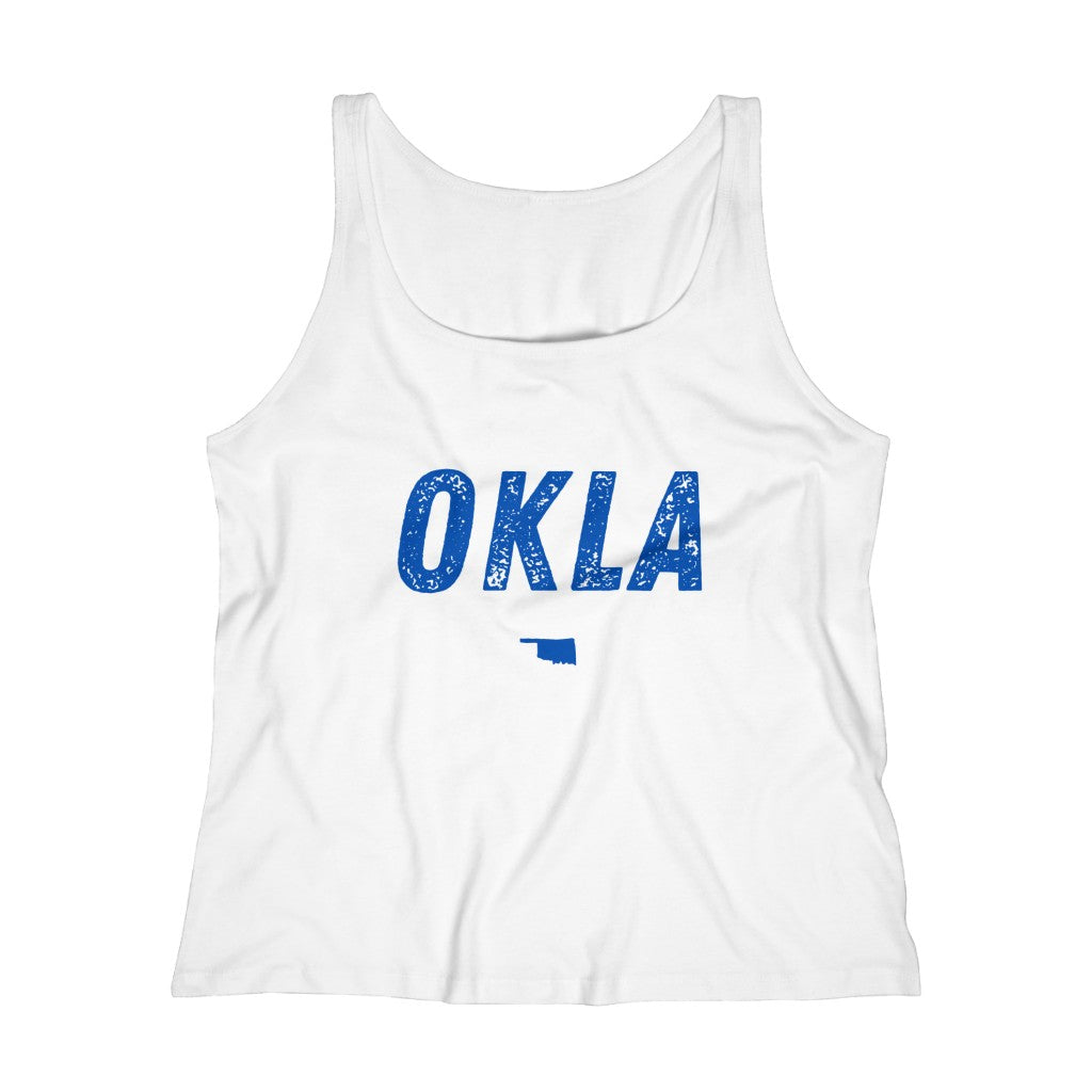 OKLA Women's Relaxed Jersey Tank