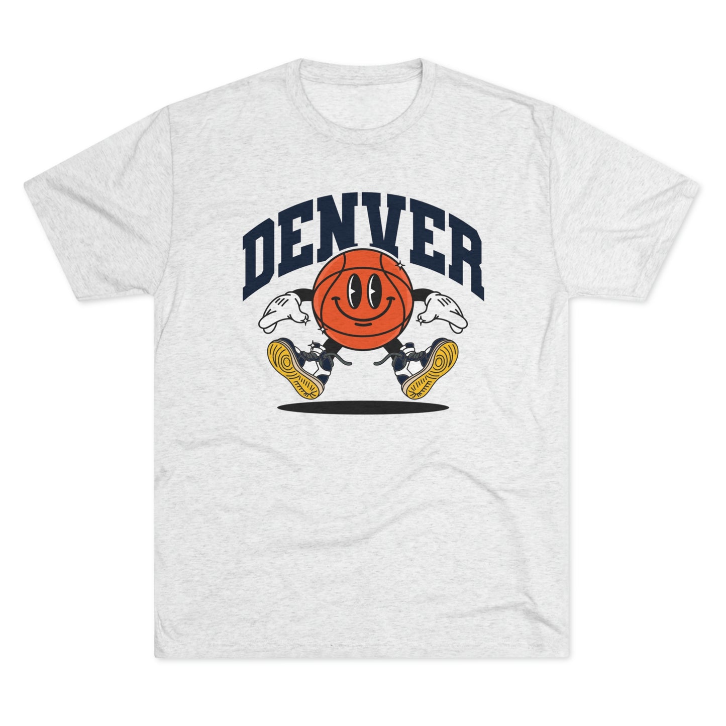 Denver Basketball Tri-Blend Tee
