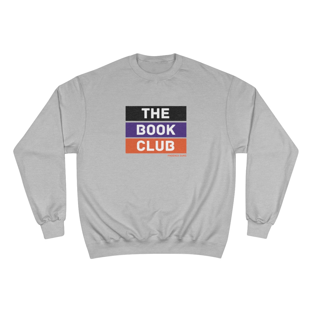 Suns - phoenix suns - devin booker - tri blend tee tshirt - cp3 - suns tshirt and clothes - NBA clothing - goattalk.shop - Champion - Crewneck sweatshirt - Book Club