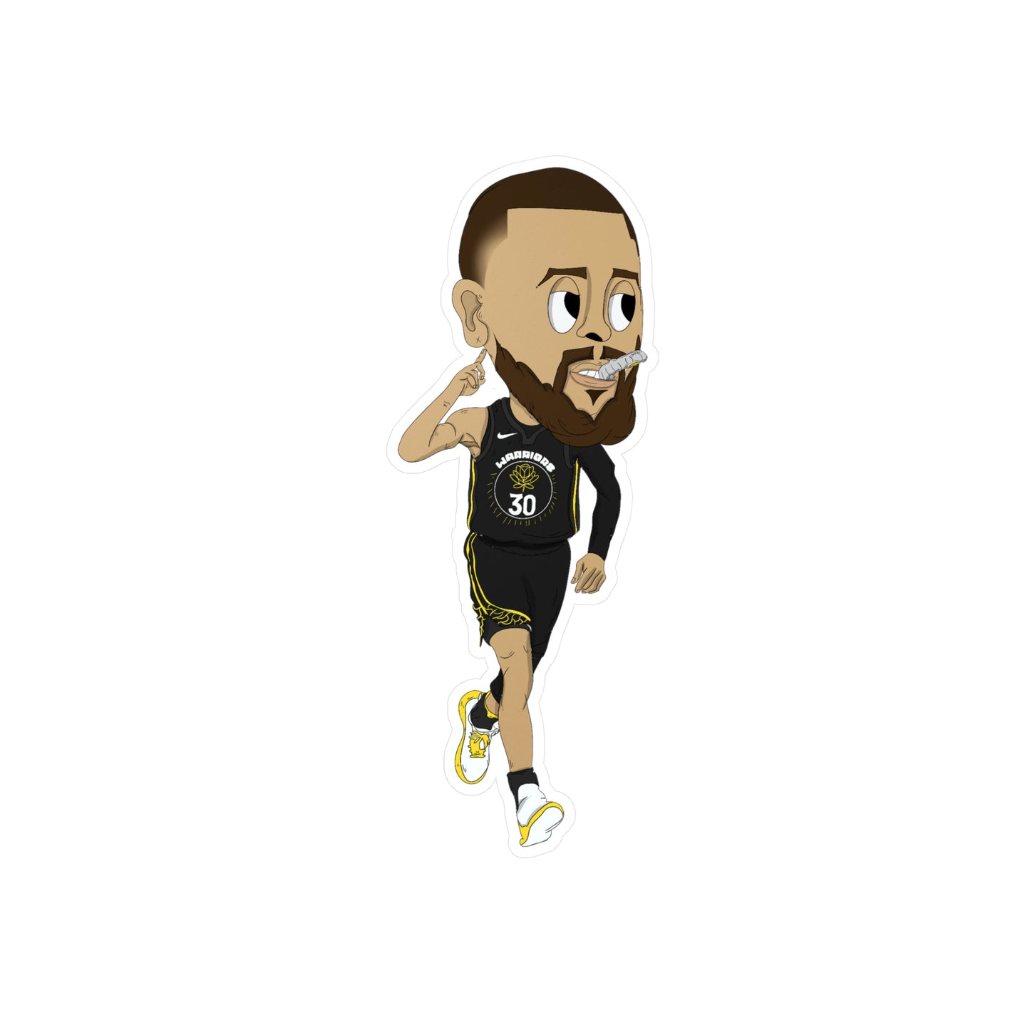 Steph Curry Kiss-Cut Sticker