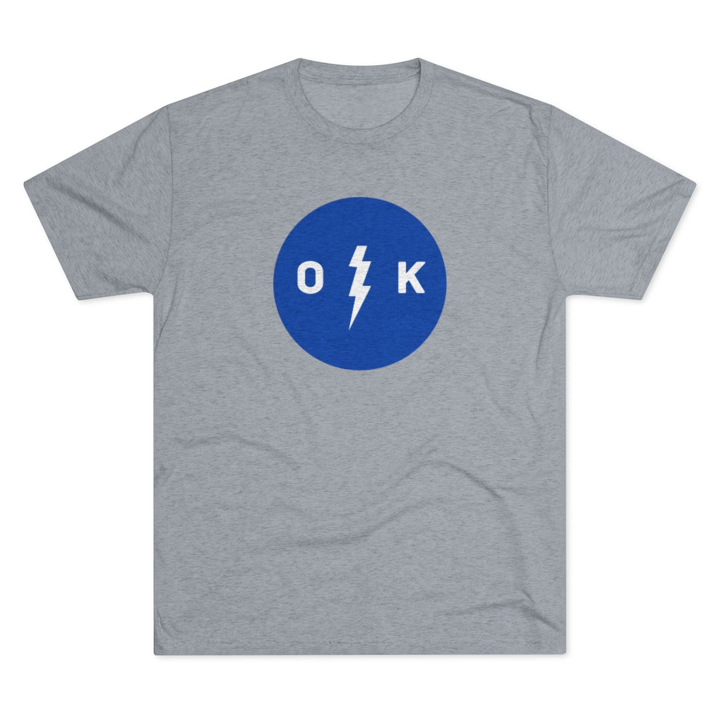 OKC Men's Tri-Blend Crew Tee