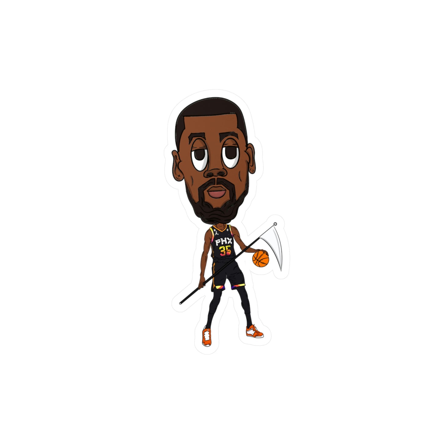 KD Slim Reaper Kiss-Cut Sticker