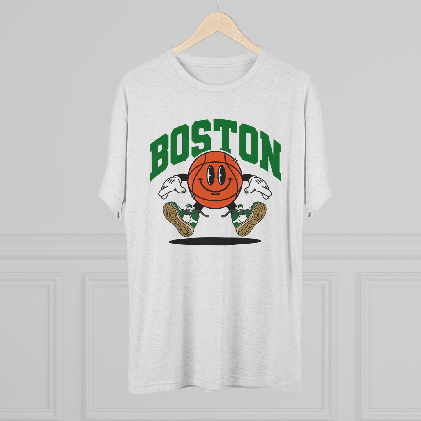Boston Basketball Tri-Blend Tee
