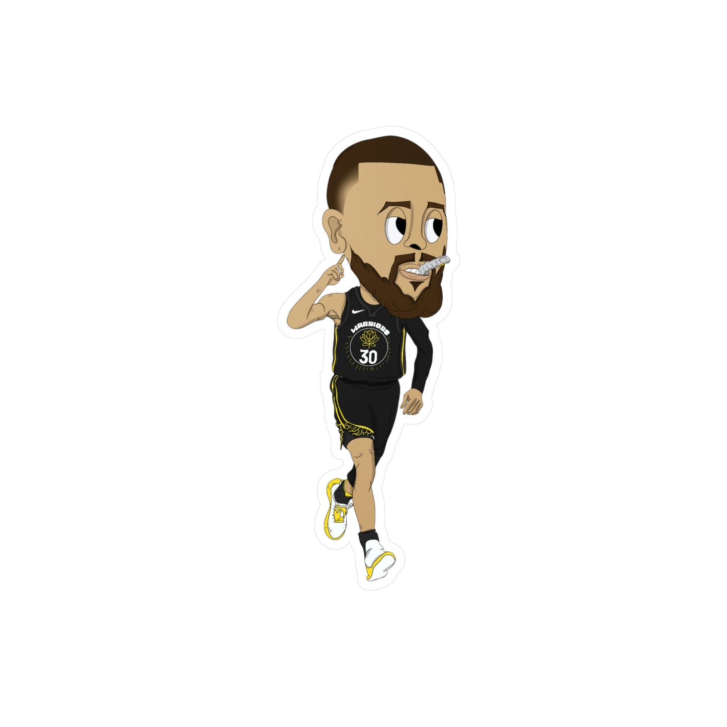 Steph Curry Kiss-Cut Sticker