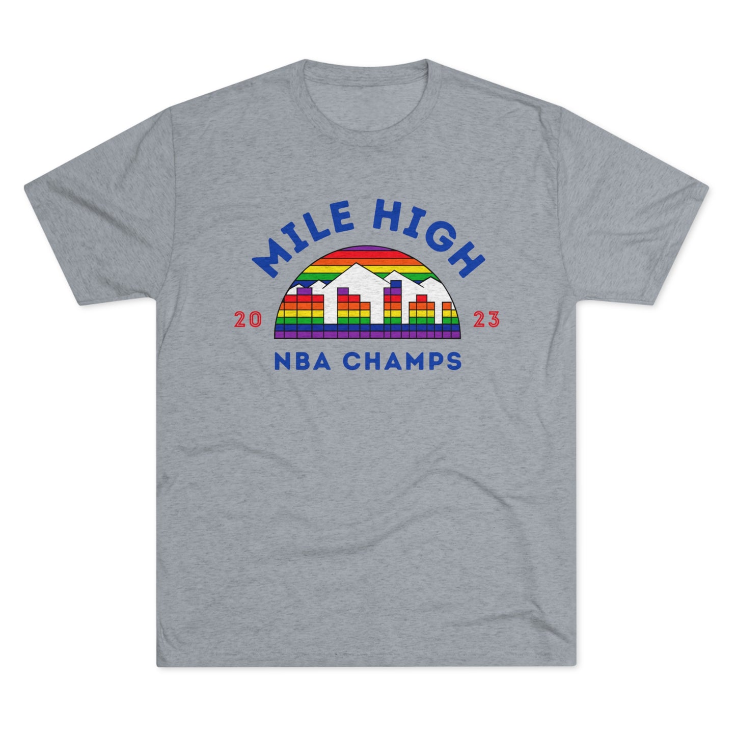 Mile High NBA Champs Tri-Blend Tee