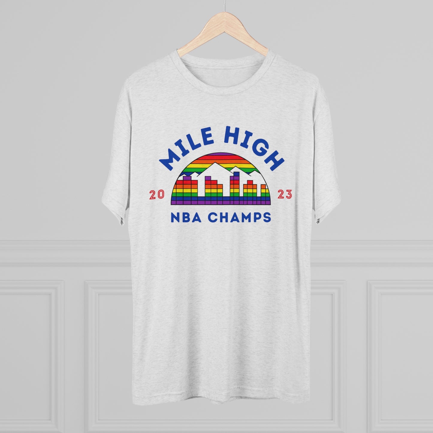 Mile High NBA Champs Tri-Blend Tee