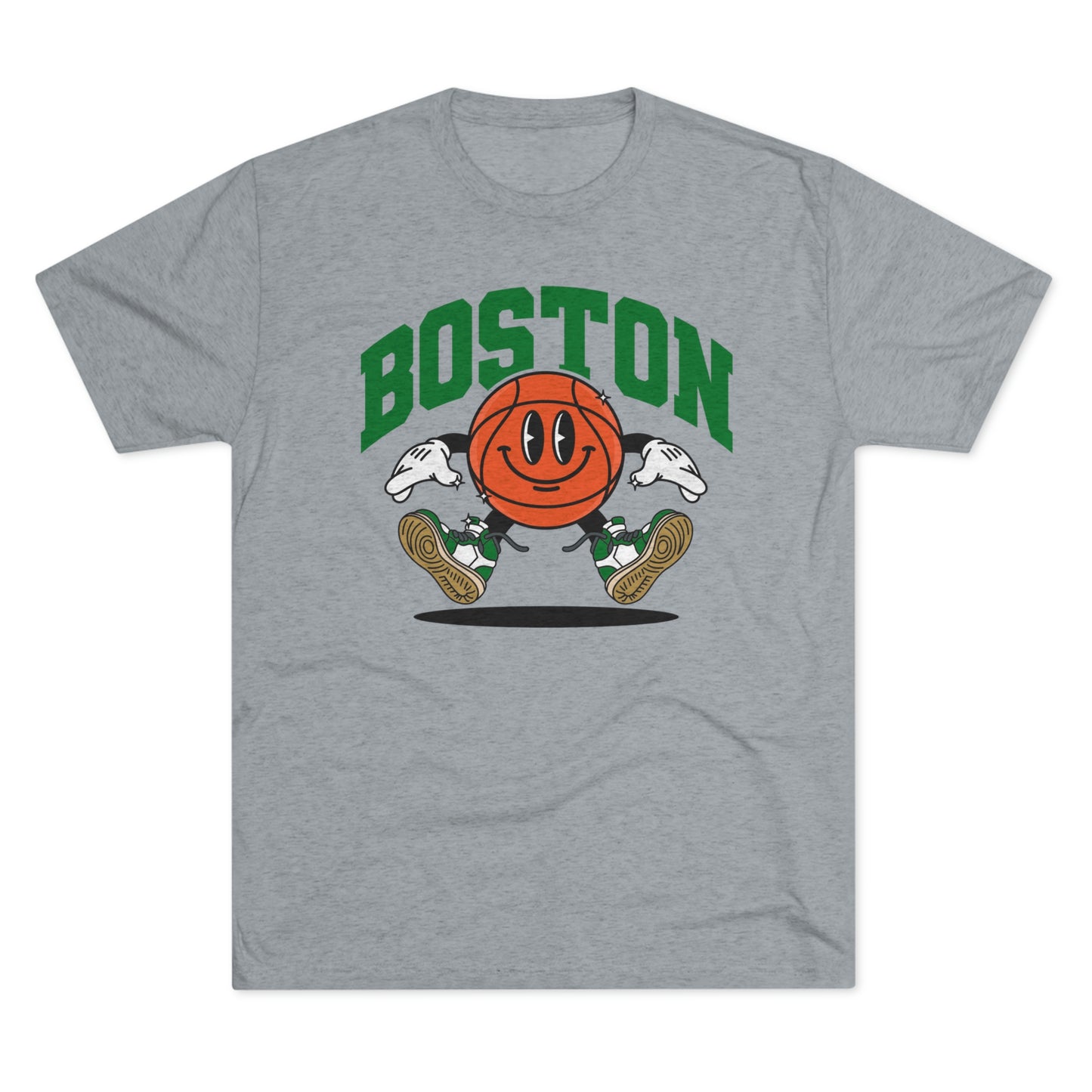 Boston Basketball Tri-Blend Tee