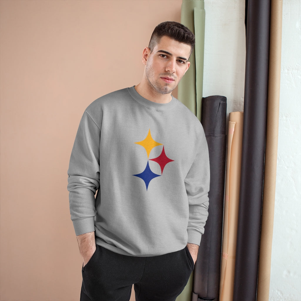 Grey best sale steelers sweatshirt