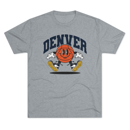 Denver Basketball Tri-Blend Tee