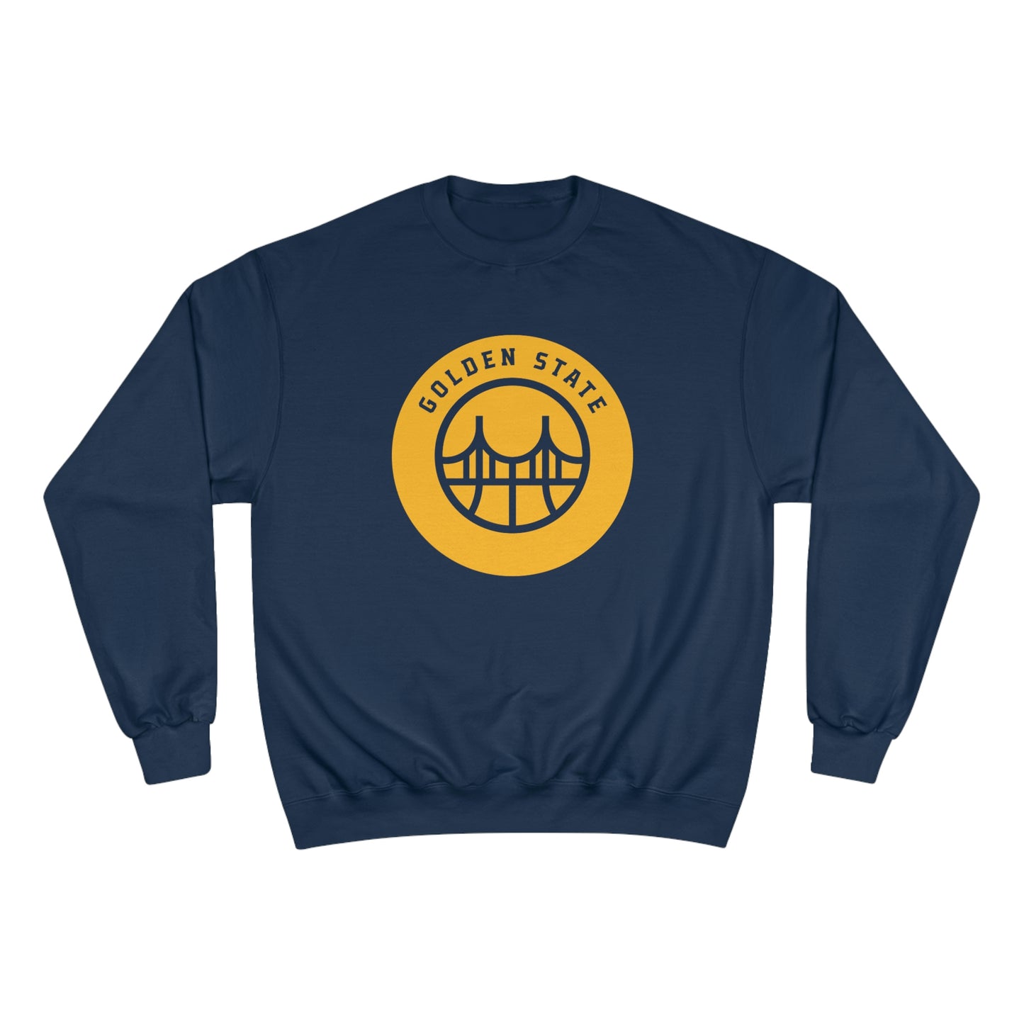 Printify Golden State Royal Blue Champion Sweatshirt | Goat Talk Sports Royal Blue / 2XL