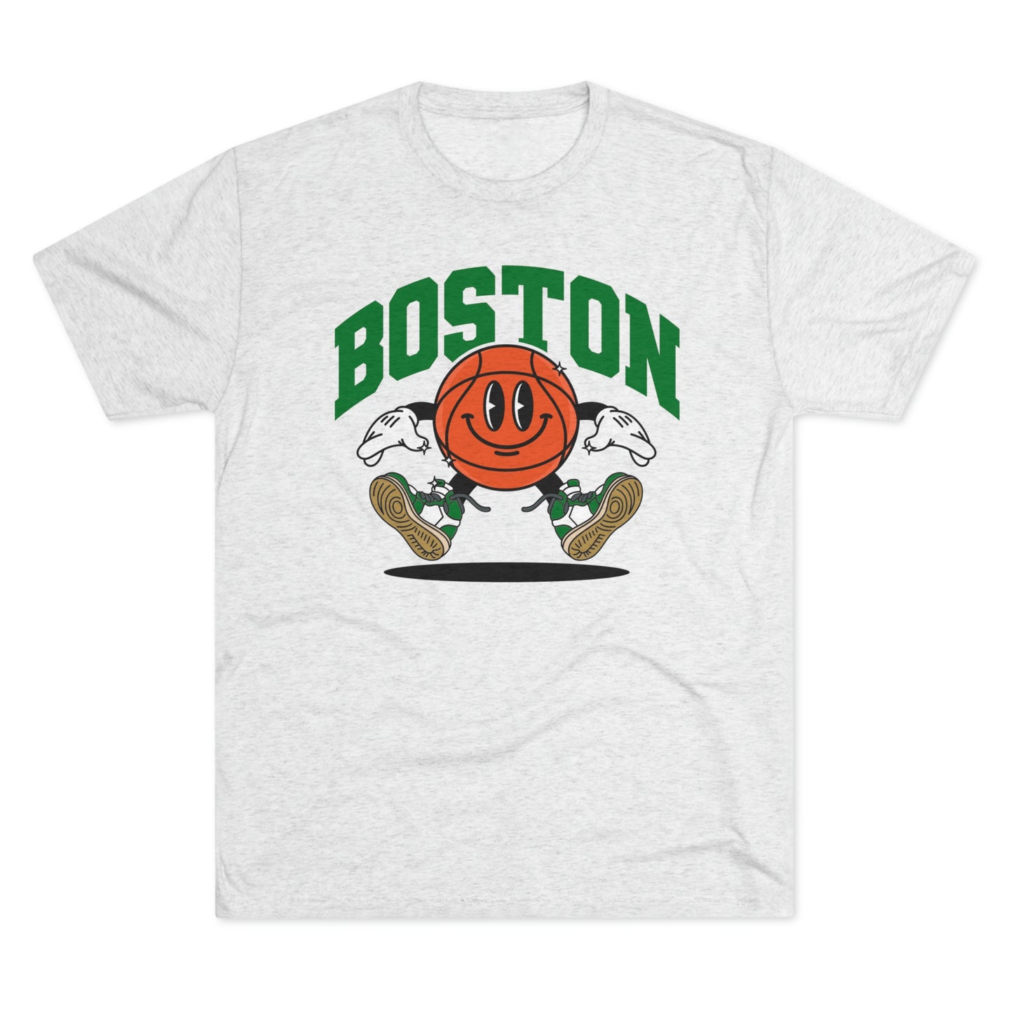 Boston Basketball Tri-Blend Tee