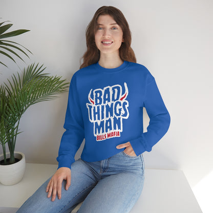 "Bad Things Man" Heavy Blend™ Crewneck Sweatshirt