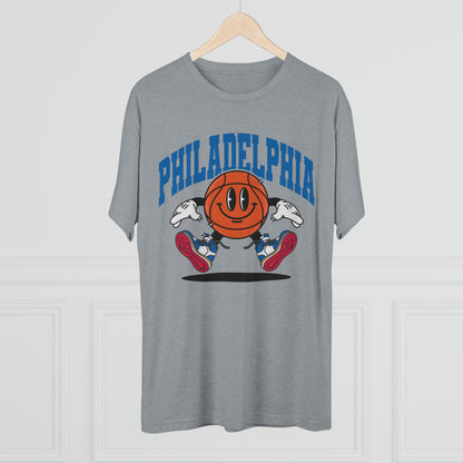 Philly Basketball Tri-Blend Tee