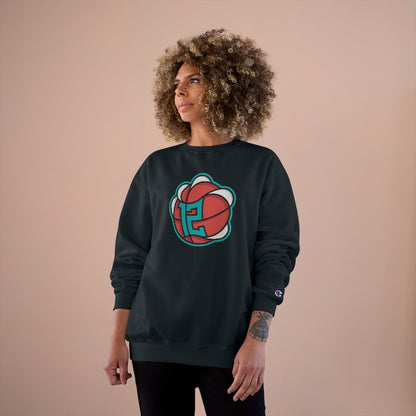 Printify Ja Morant Champion Sweatshirt | Goat Talk Black / XL