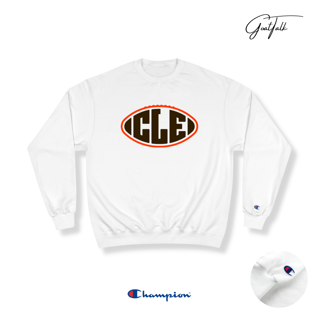 Cleveland Champion Sweatshirt Goat Talk Sports GoatTalk