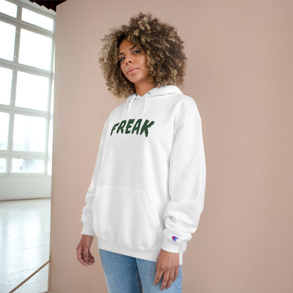 "FREAK" Milwaukee Bucks Champion® Hoodie features Champion’s Double Dry® technology - keeping you warm and toasty. It is a medium-weight two-ply fleece hoodie in a regular fit with a spacious pocket. The hoodie has the iconic "C" logo on the left sleeve, supreme comfort | goattalksports.com