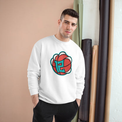 Printify Ja Morant Champion Sweatshirt | Goat Talk White / M
