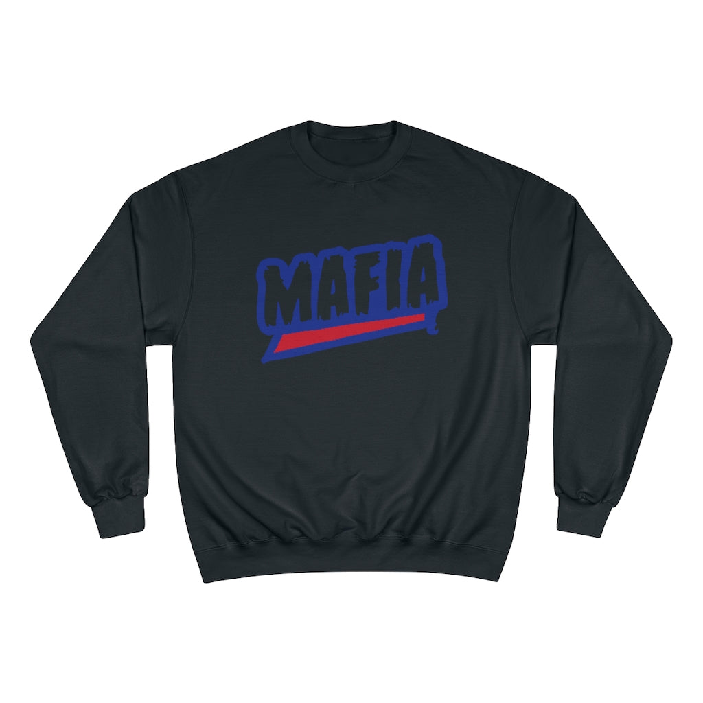 Printify Mafia Champion Sweatshirt Goat Talk Sports Black M